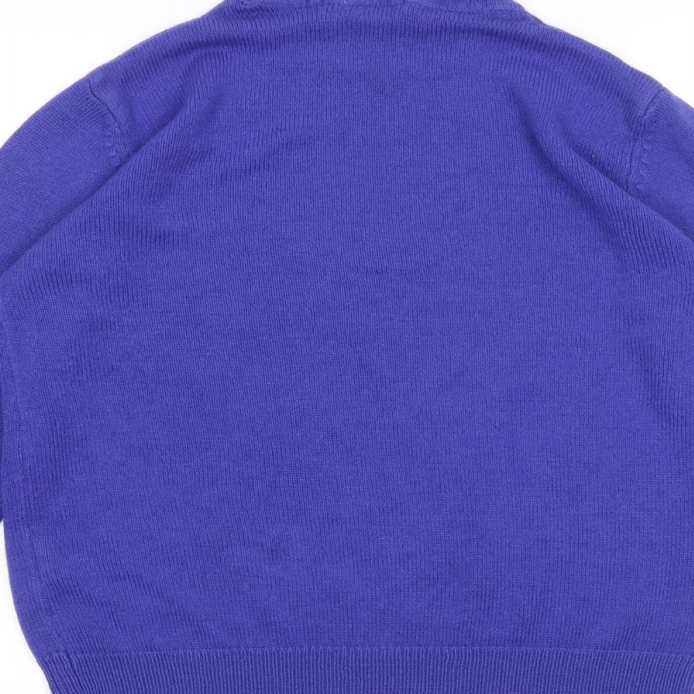 Damart Womens Purple Basic T-Shirt Size 10