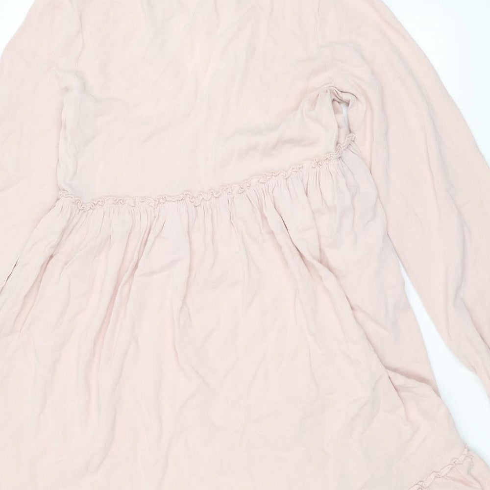 H&M Womens Pink Basic Blouse Size M