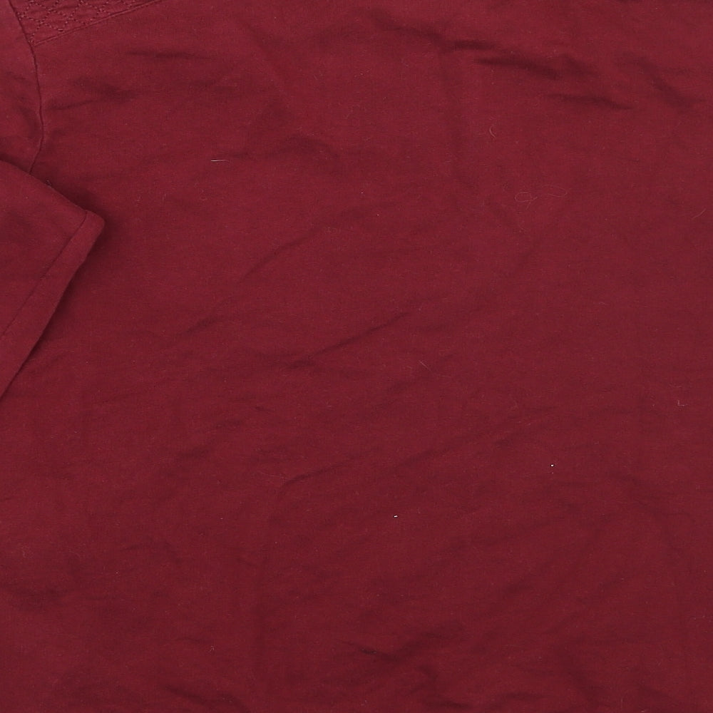 Select Womens Red Pullover Jumper Size 10