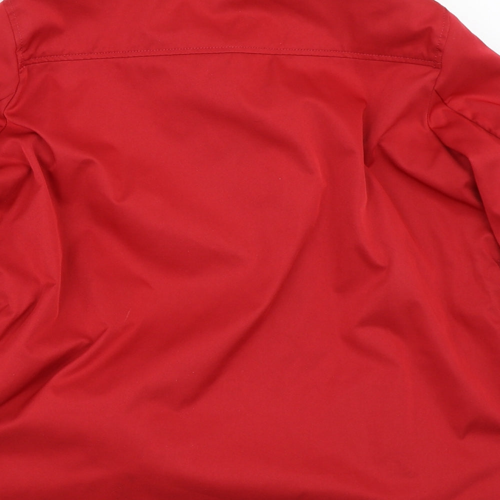 Zara Womens Red Jacket Coat Size M