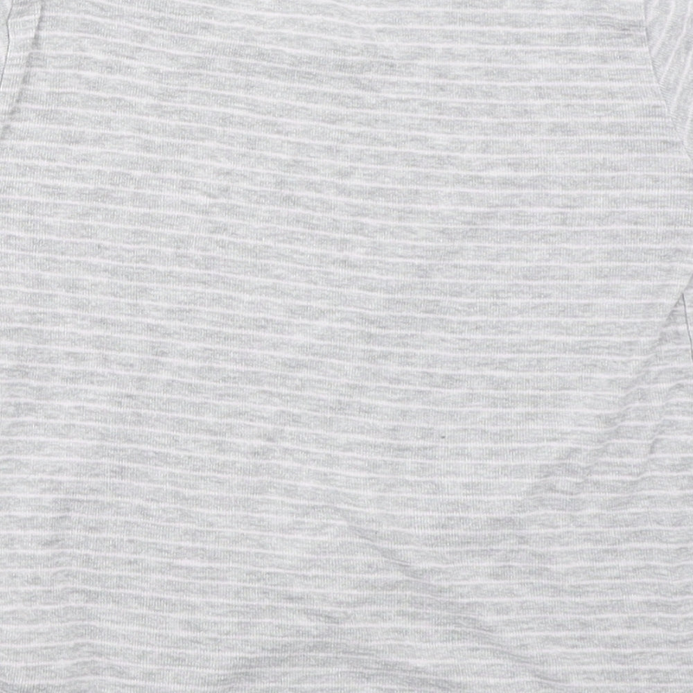 Primark Girls Grey Basic T-Shirt Size 5-6 Years
