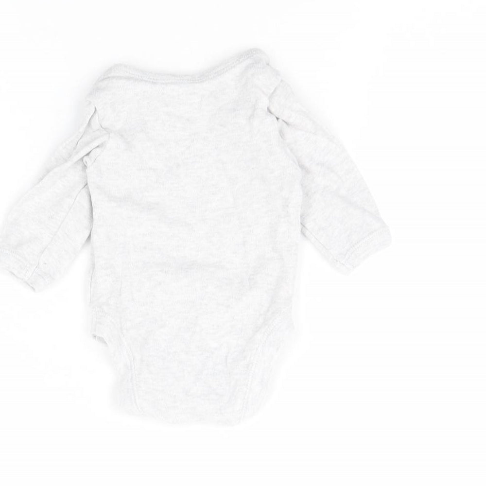 Primark Baby Grey Babygrow One-Piece Size 0-3 Months