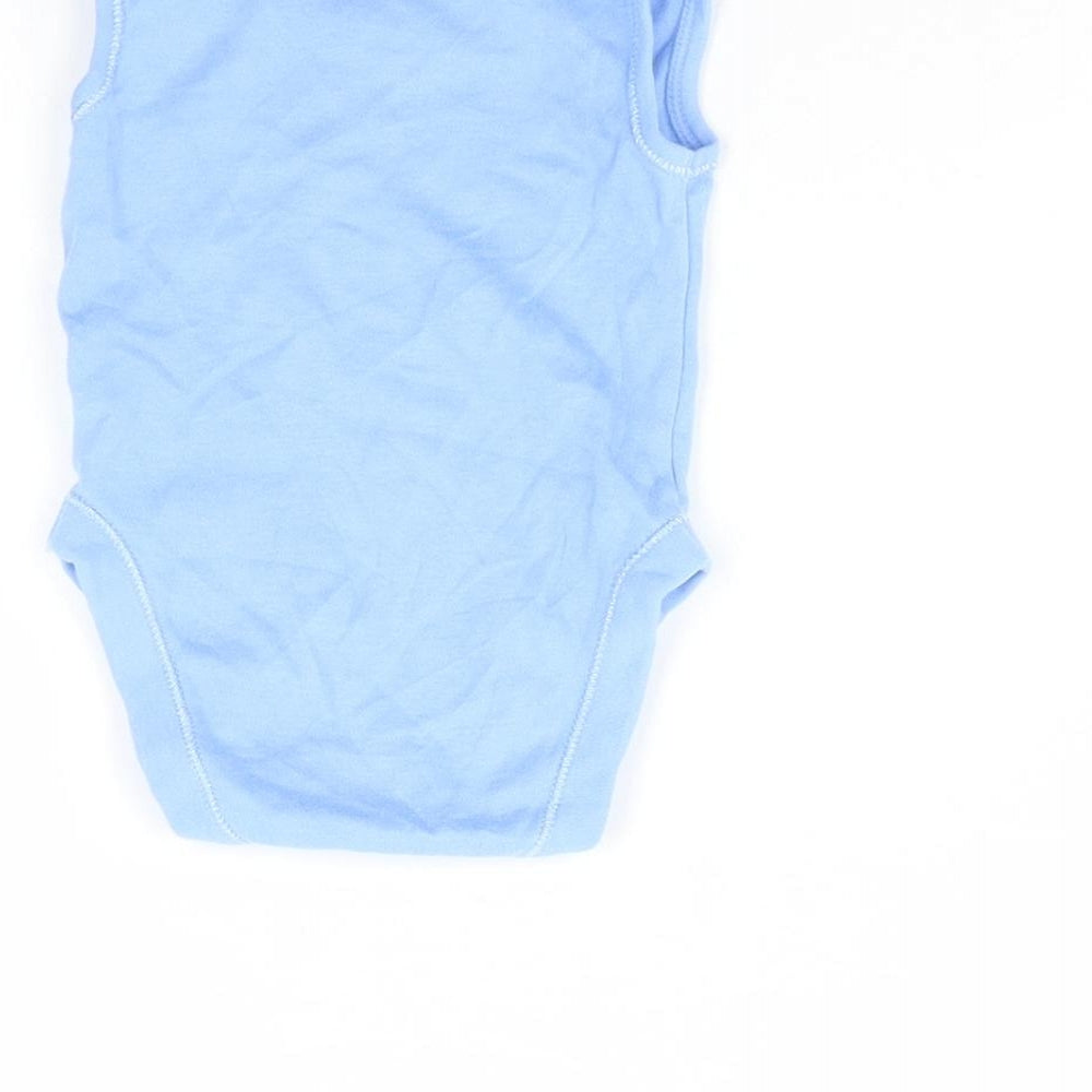 George Baby Blue Babygrow One-Piece Size 0-3 Months