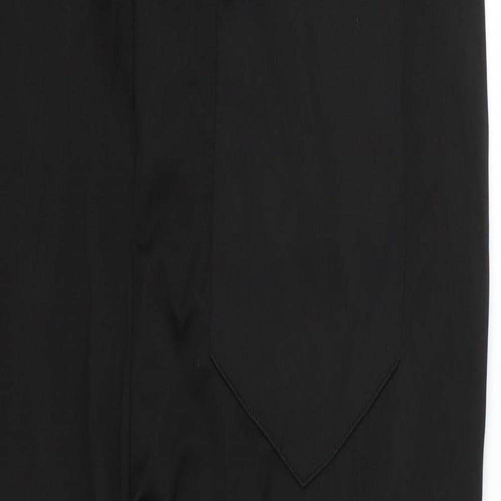Preworn Womens Black Trousers Size XL L25 in