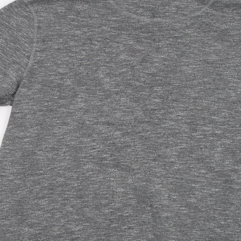 Very Mens Grey Henley Sweatshirt Size S