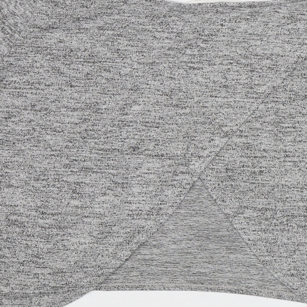 H&M Girls Grey Pullover Jumper Size 10-11 Years