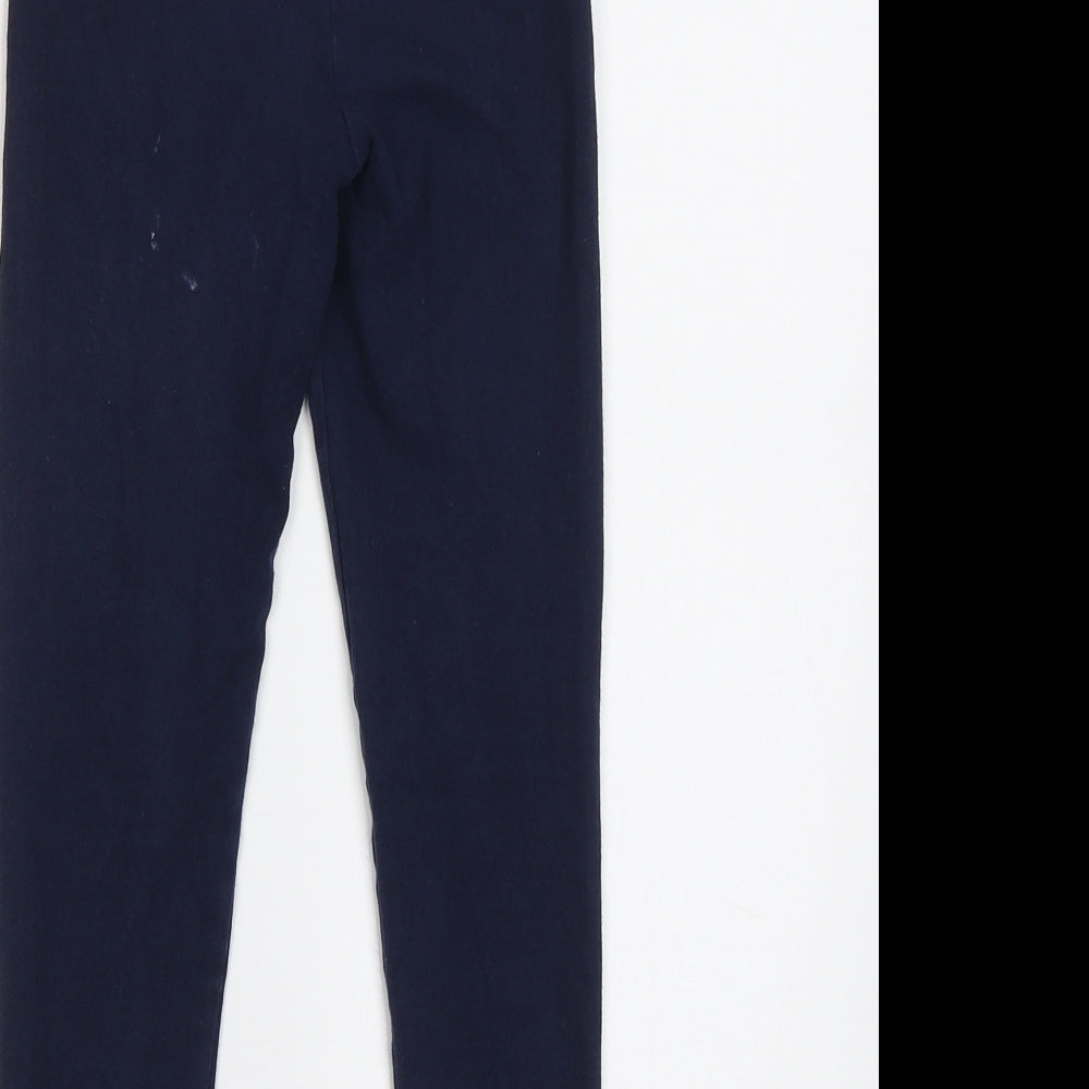 Matalan Girls Blue Jegging Trousers Size 8 Years