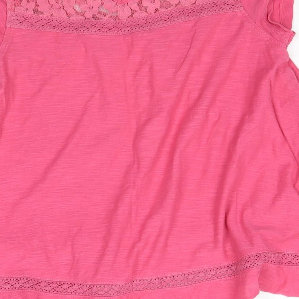 Matalan Girls Pink Basic Blouse Size 9 Years