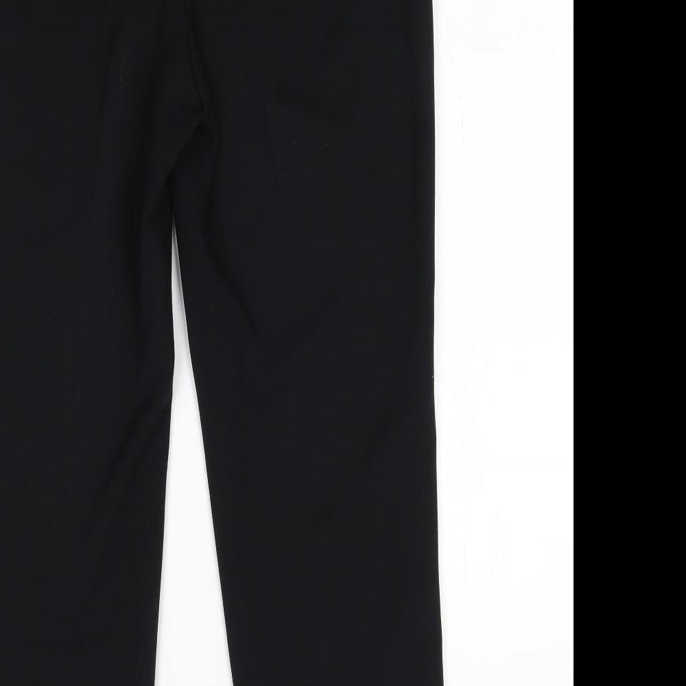 Marks & Spencer Womens Black Suit Trousers Size 10 L24 in