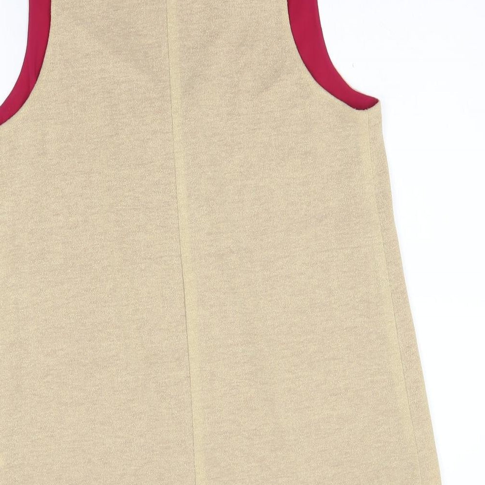 Avon Womens Gold Basic Tank Size 10