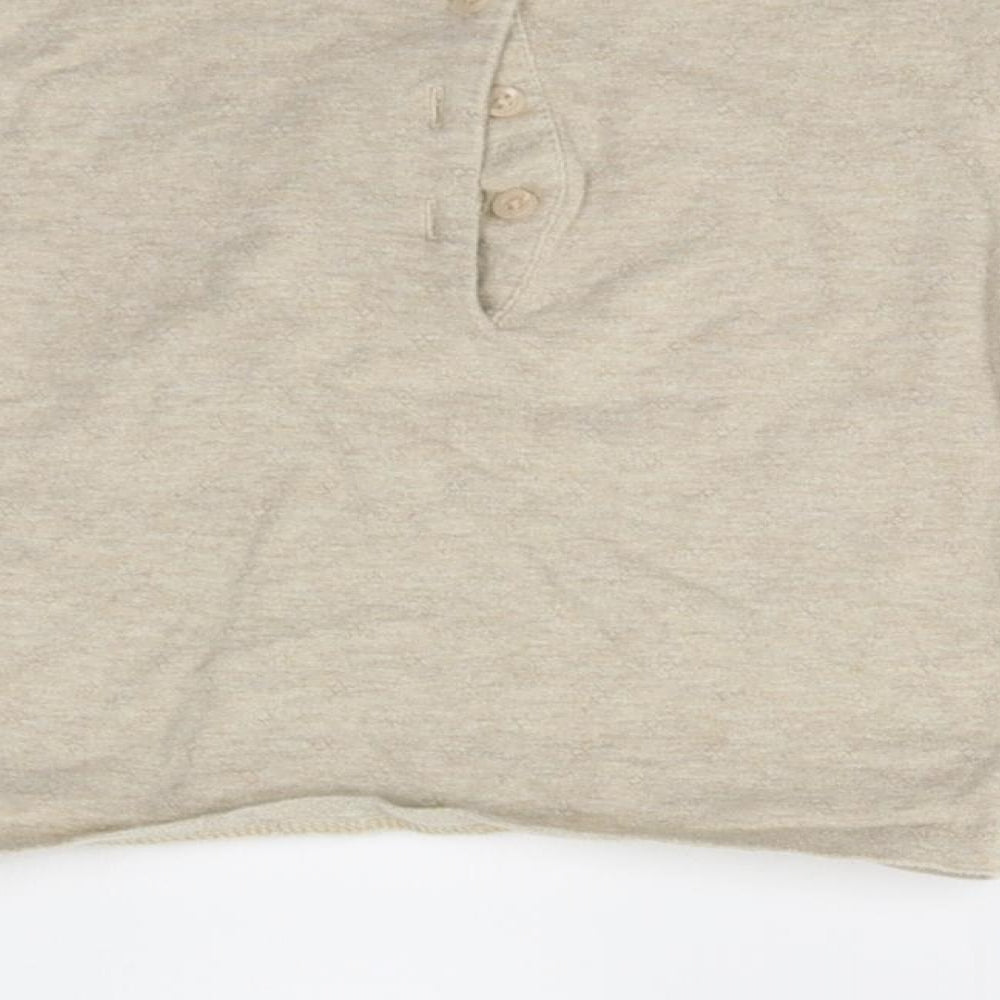 Marks & Spencer Baby Beige Basic T-Shirt Size 12-18 Months