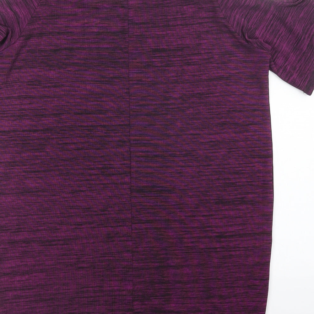 So Fabulous Womens Purple Basic Blouse Size 14