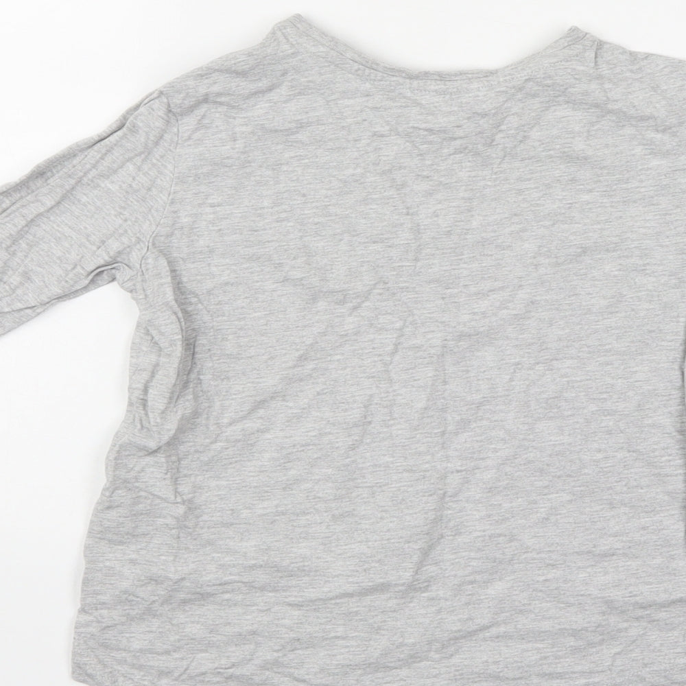 George Boys Grey Pullover Jumper Size 7-8 Years
