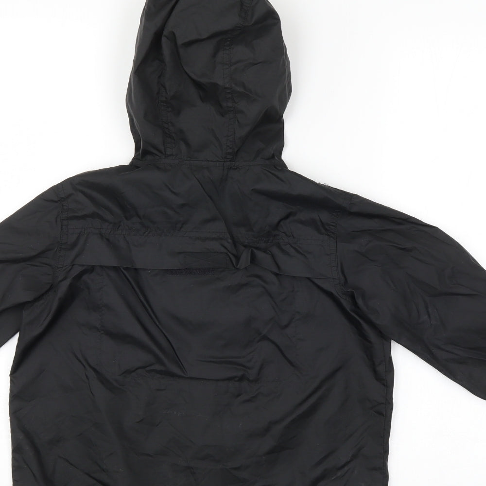 Ladybird Boys Black Rain Coat Jacket Size S