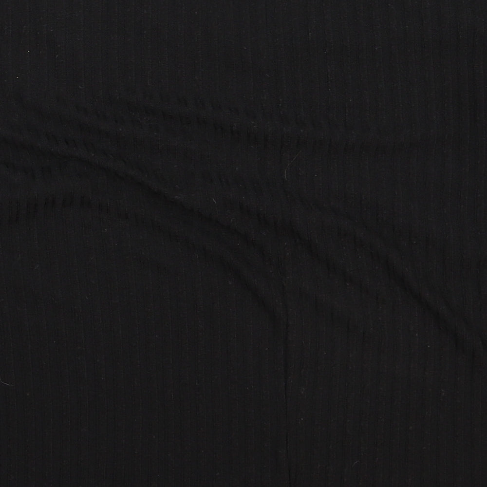 New Look Womens Black Basic T-Shirt Size M