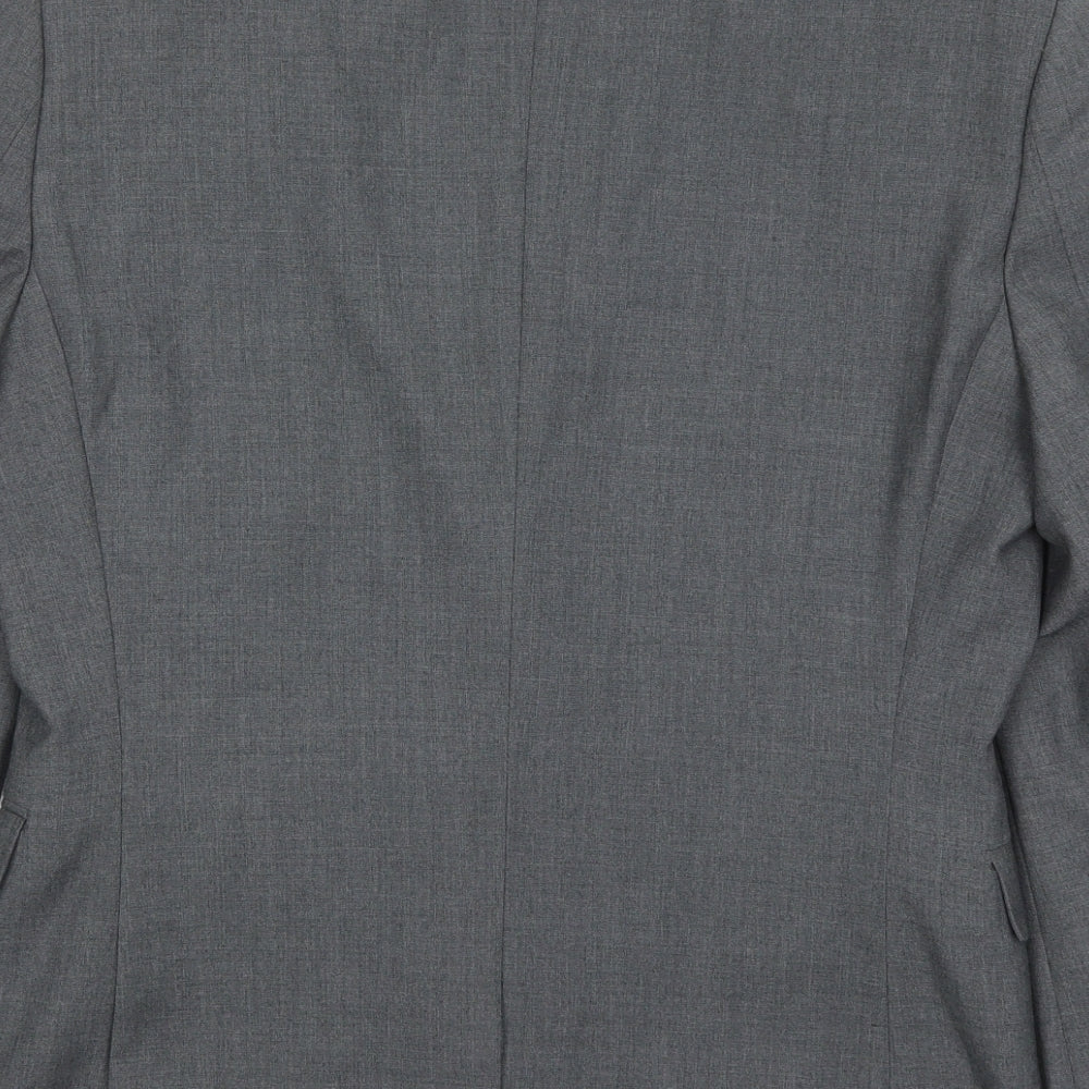 Next Mens Grey Jacket Suit Jacket Size 38