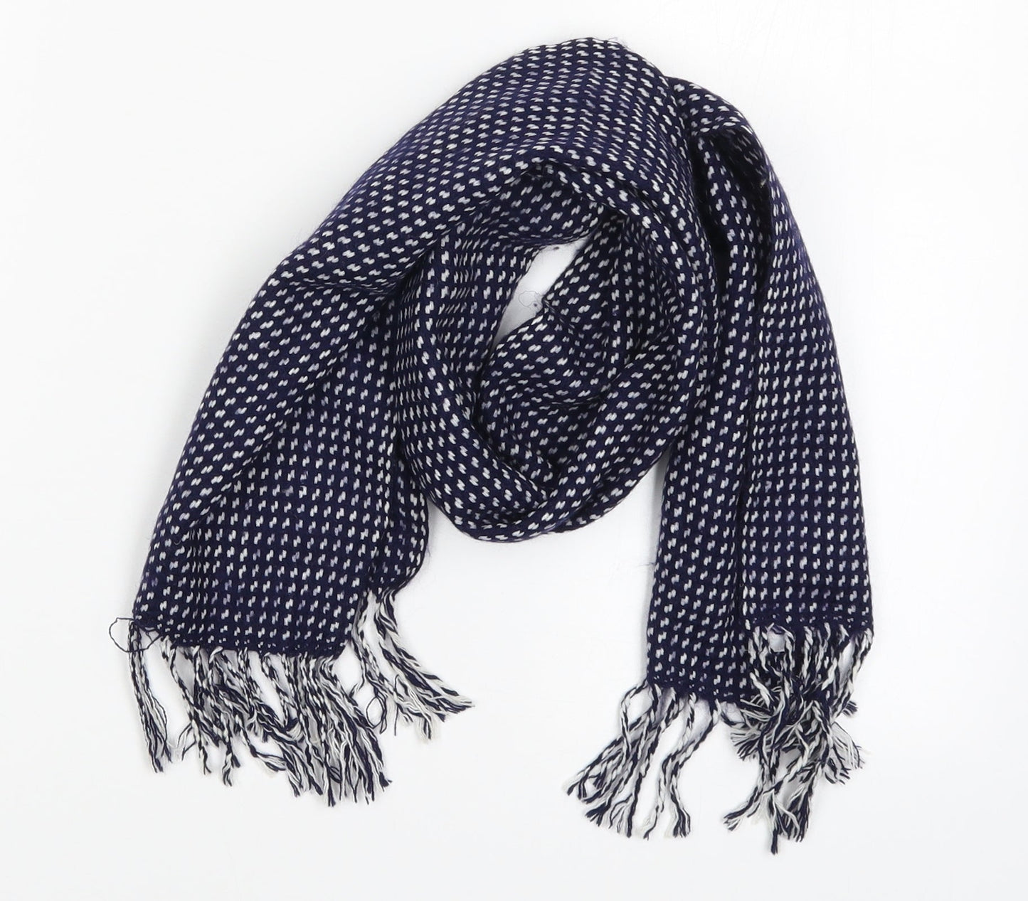 C&A Womens Blue Geometric Scarf