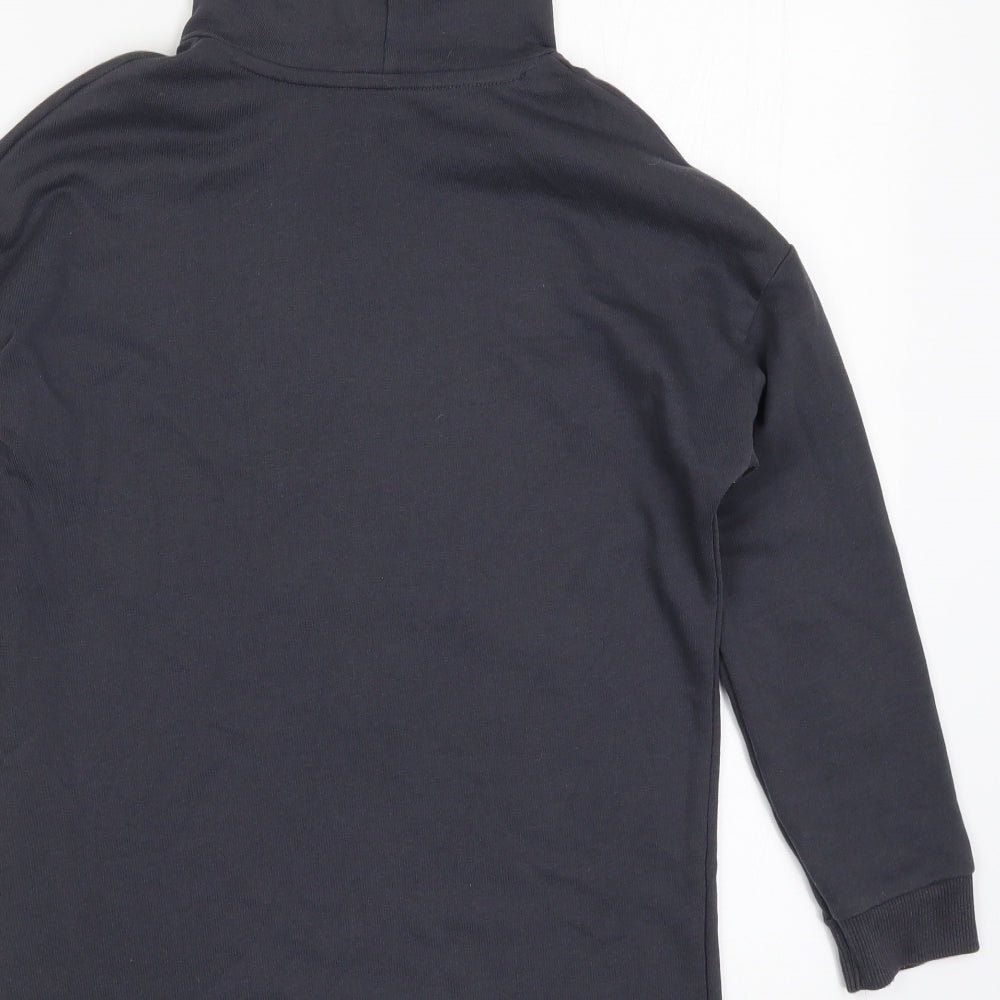 George Girls Grey Pullover Hoodie Size 8-9 Years - Chic & Unique Kind is Cool