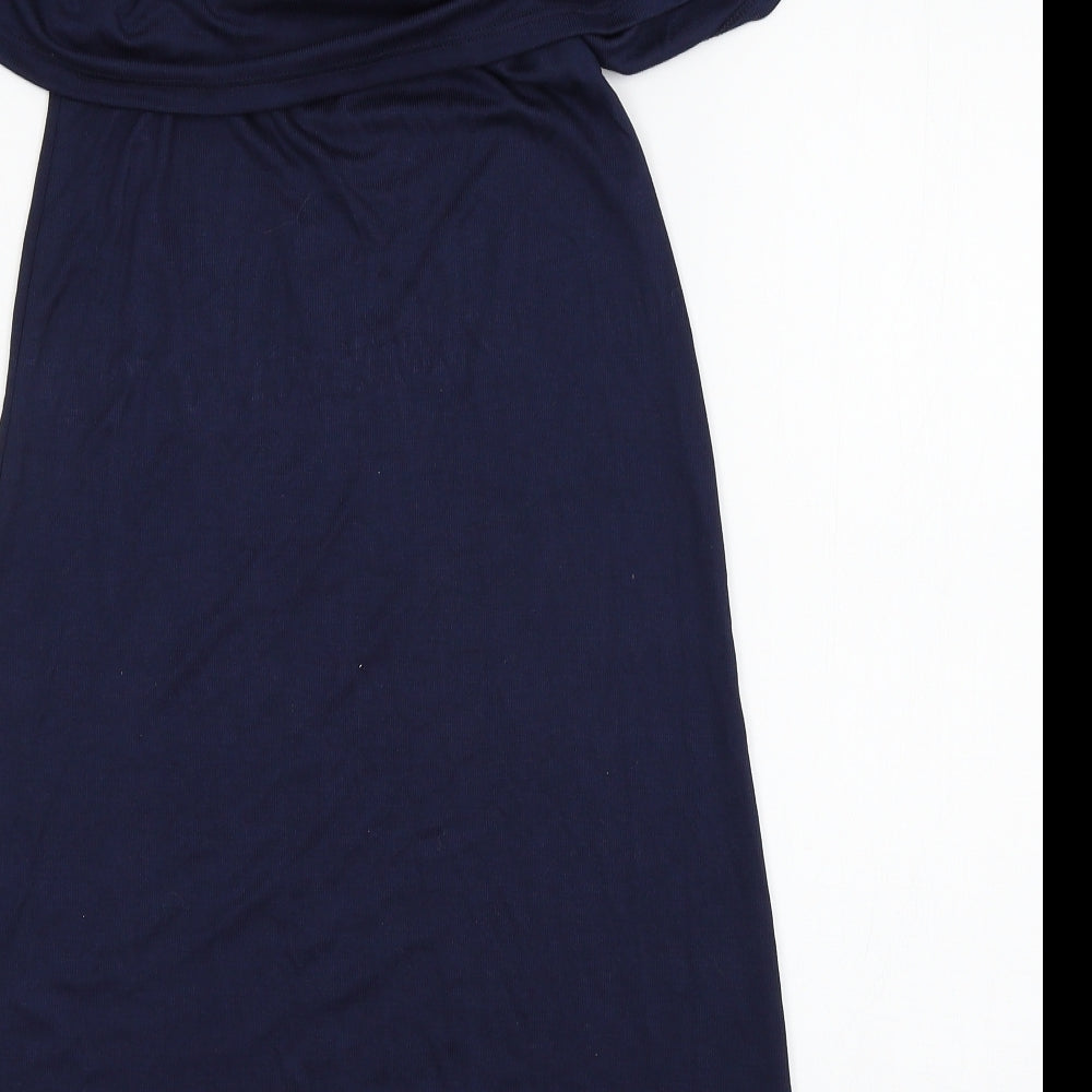 Primark Womens Blue Jersey Slip Dress Size 4