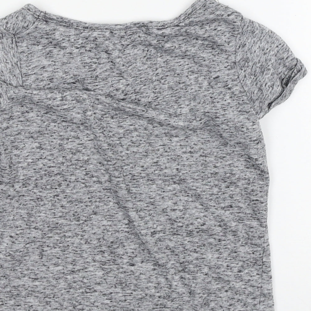 Indigo Girls Grey Jersey Basic T-Shirt Size 4-5 Years