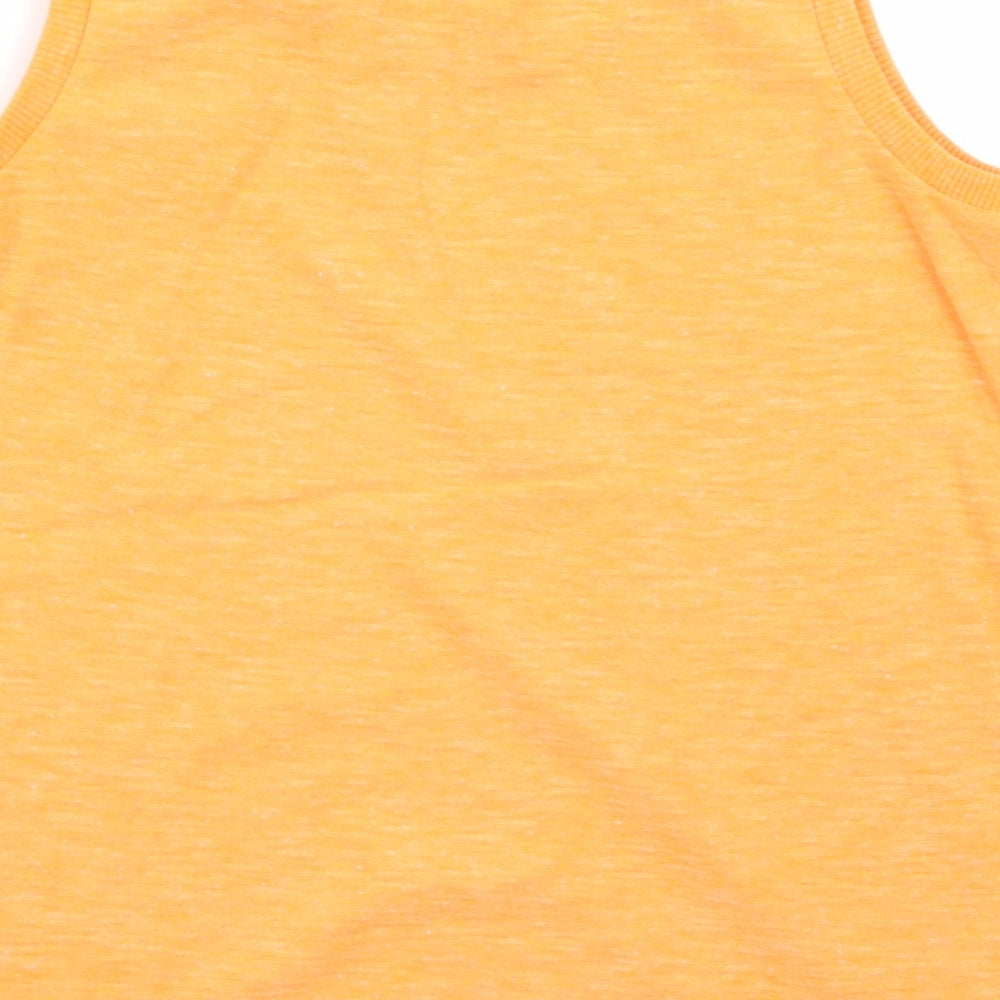 Matalan Boys Orange Basic Tank Size 5-6 Years