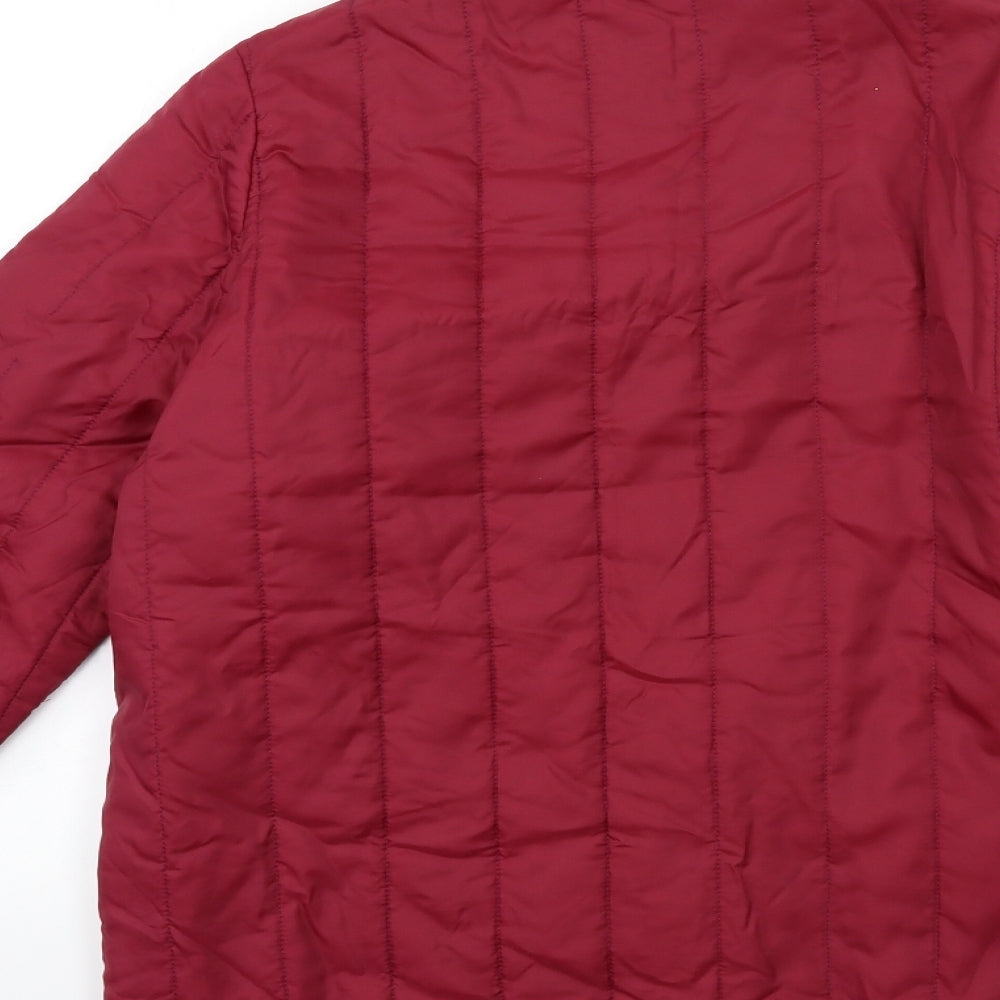 Preworn Womens Red Jacket Size 12