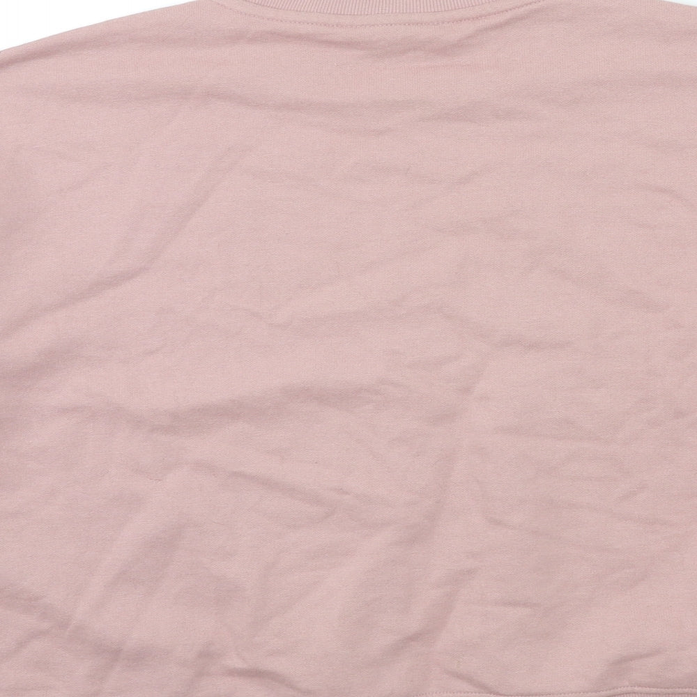 Primark Womens Pink Pullover Sweatshirt Size 10