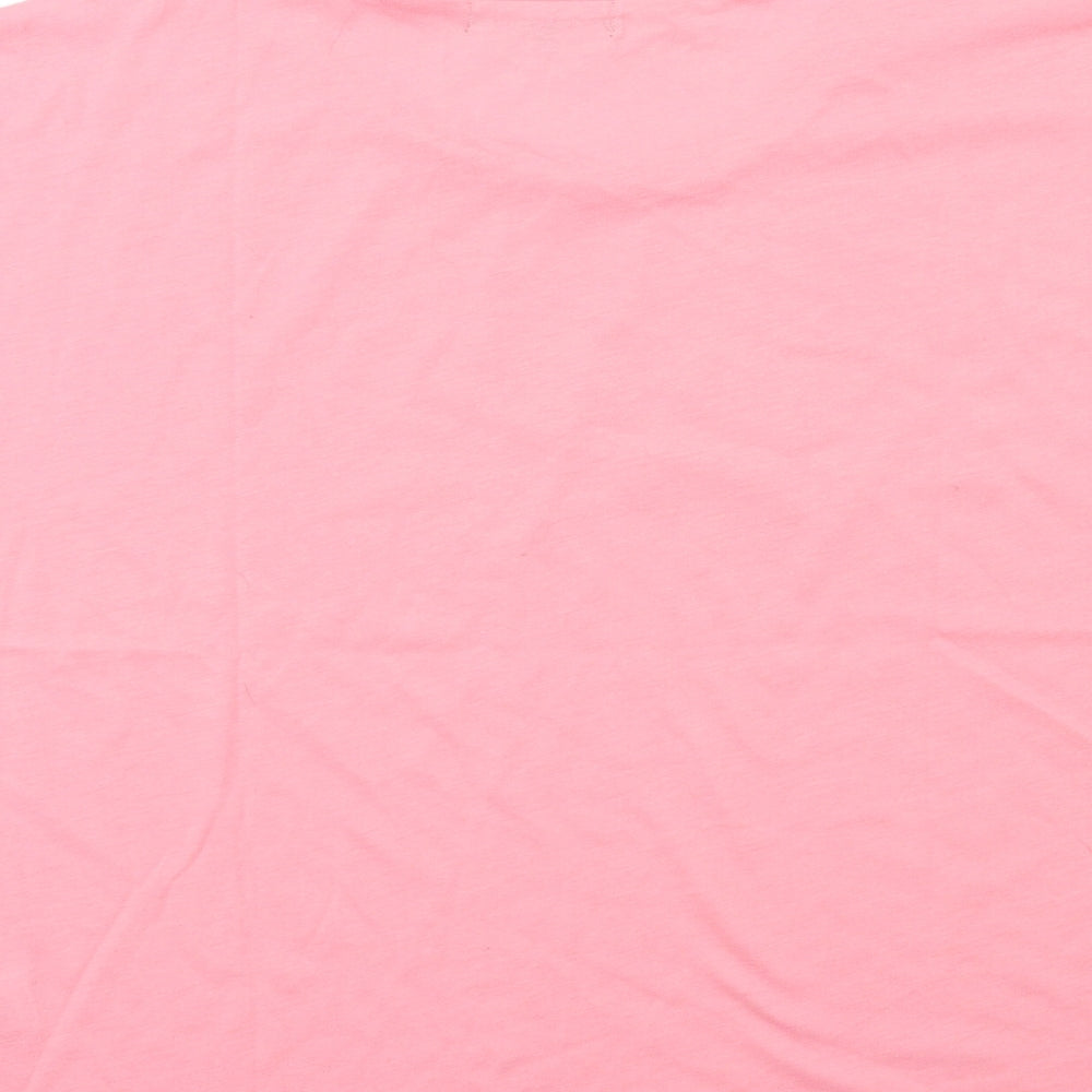Studio Womens Pink Top Pyjama Top Size 12