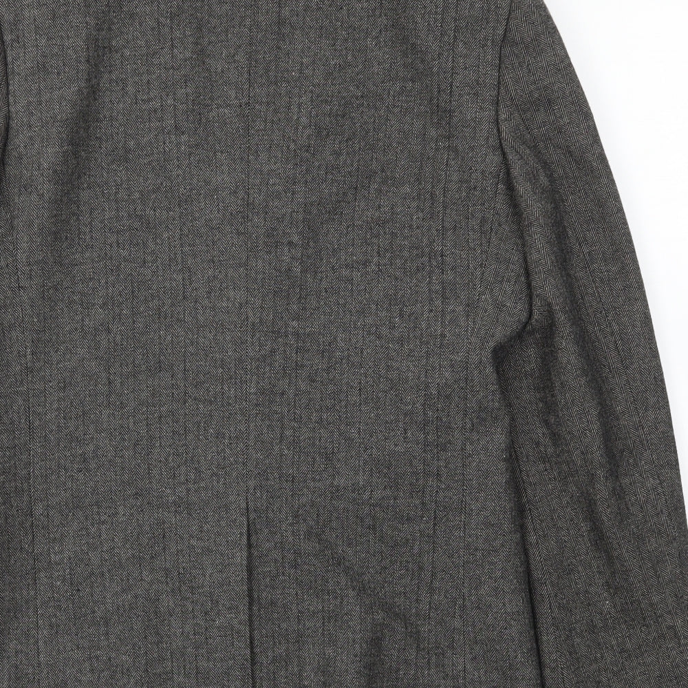 Cedar Wood State Mens Grey Jacket Blazer Size S