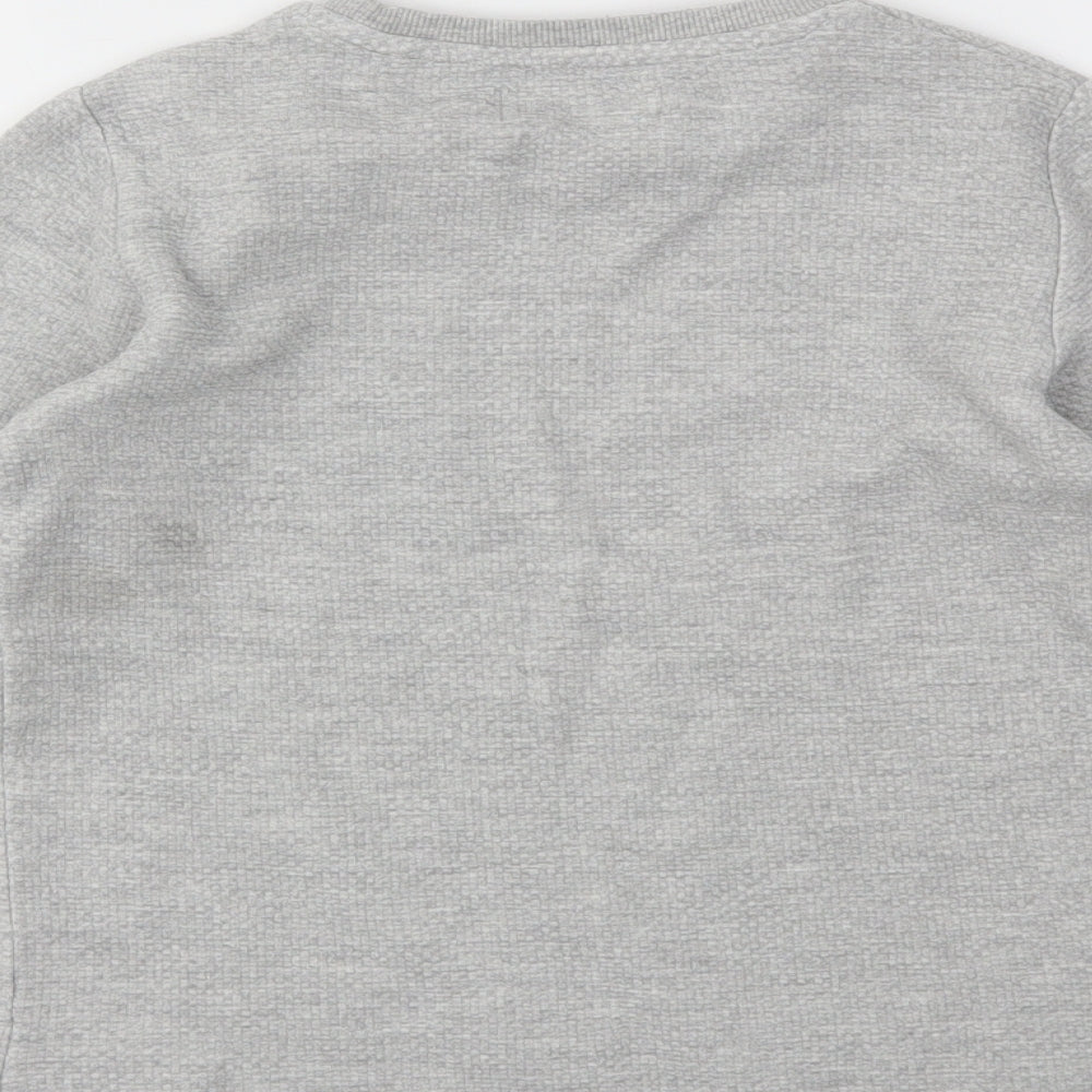 Preworn Boys Grey Pullover Jumper Size 8 Years
