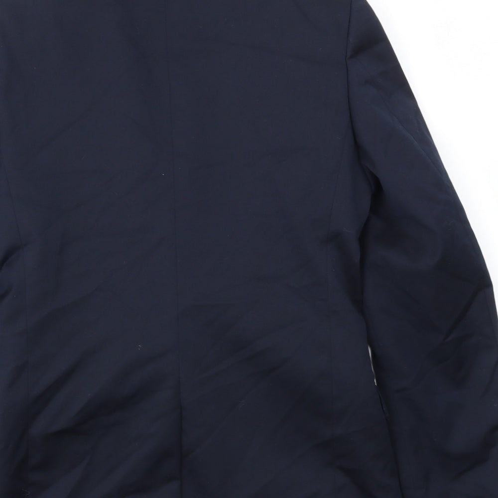 Preworn Mens Blue Jacket Blazer Size 44