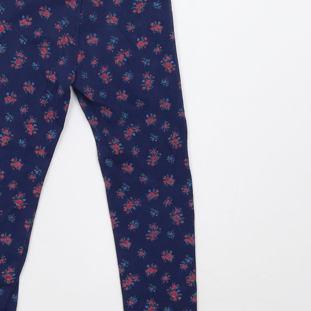 Primark Girls Blue Polka Dot Pyjama Pants Size 2 Years