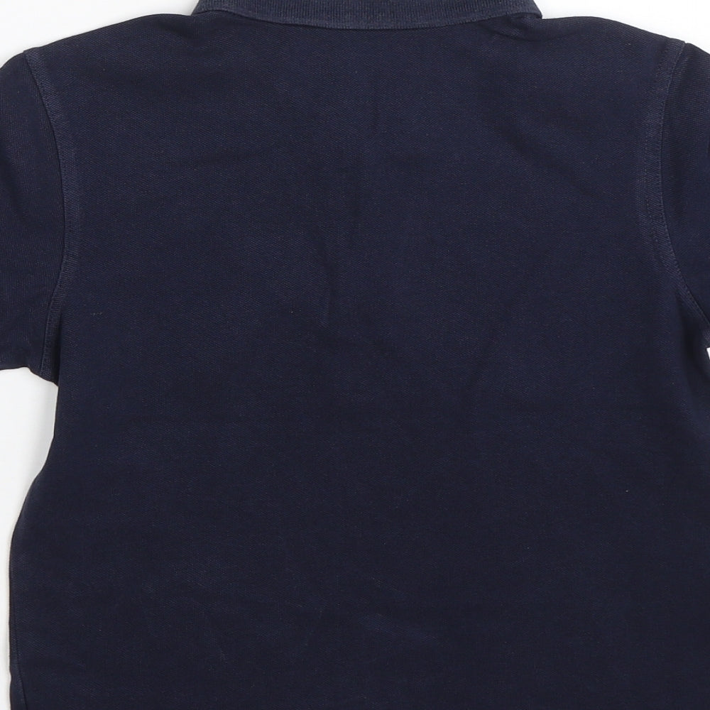 George Boys Blue Basic Polo Size 8-9 Years - PE kit