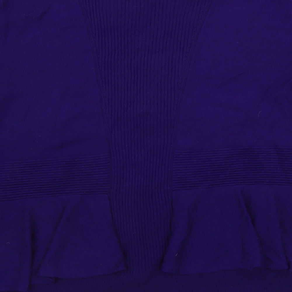 Per Una Womens Purple Pullover Jumper Size 14
