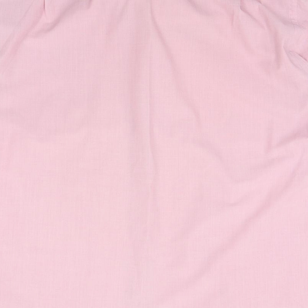 Debenhams Mens Pink Button-Up Size 17