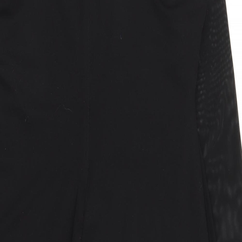 Holly Willoughby Womens Black Floral Shift Size 14
