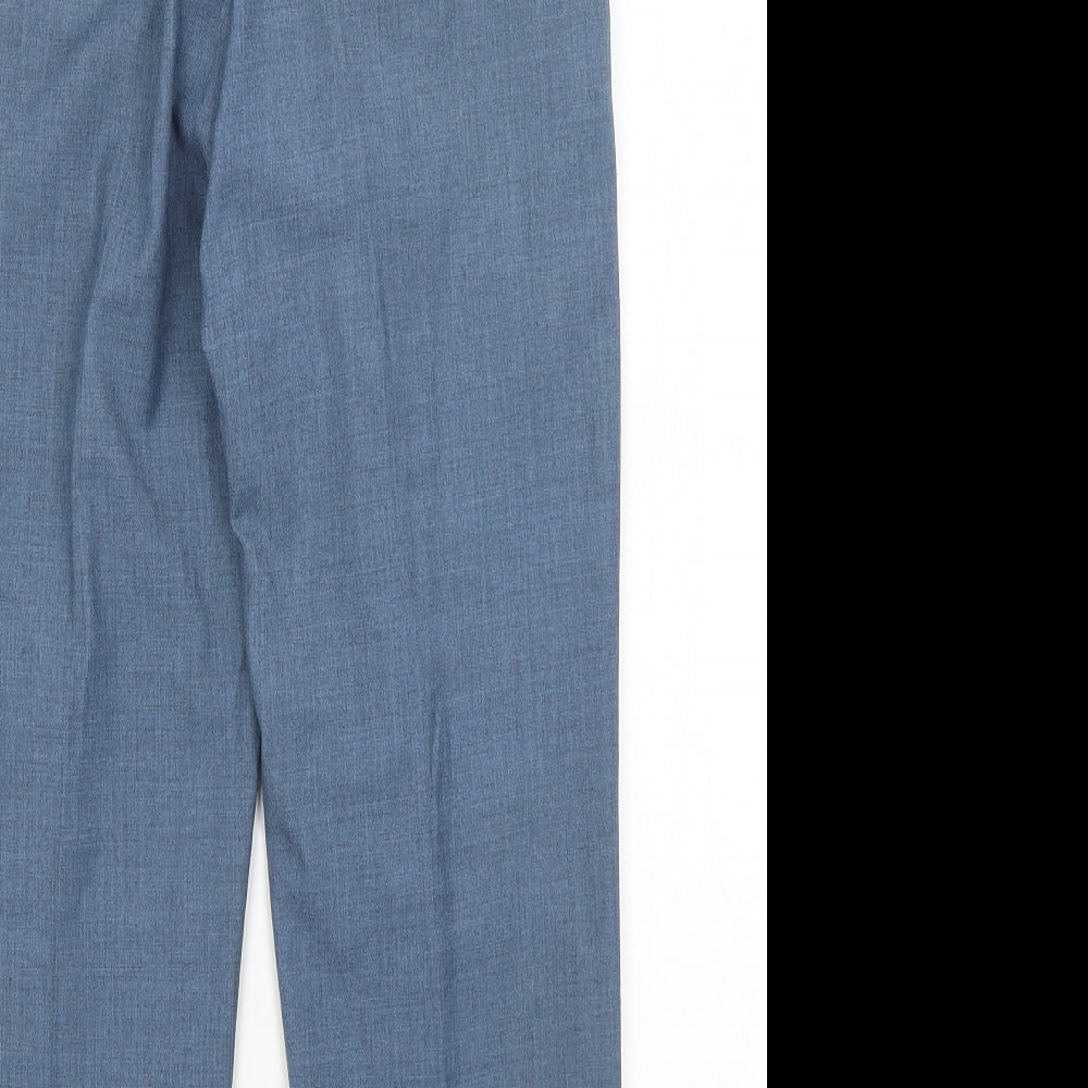 Next Mens Blue Trousers Size 28 in L24 in