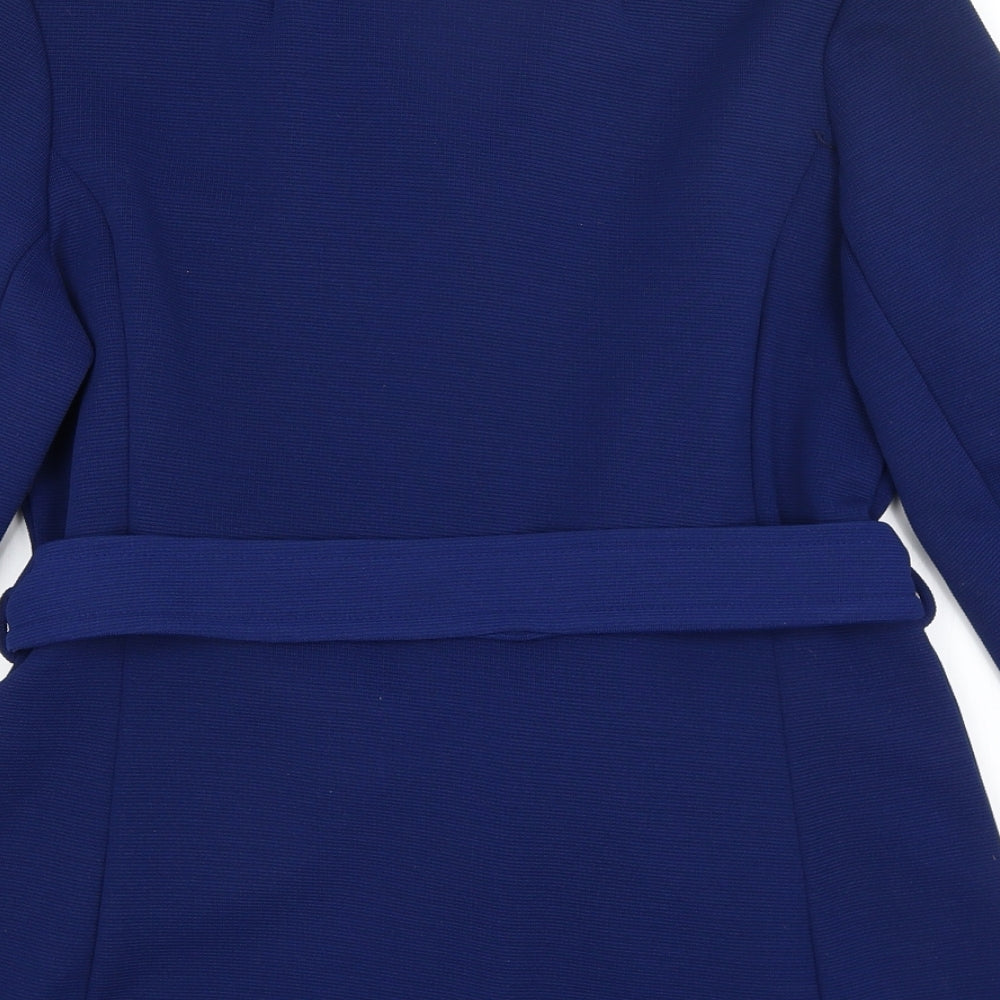 Bickler Womens Blue Jacket Size S