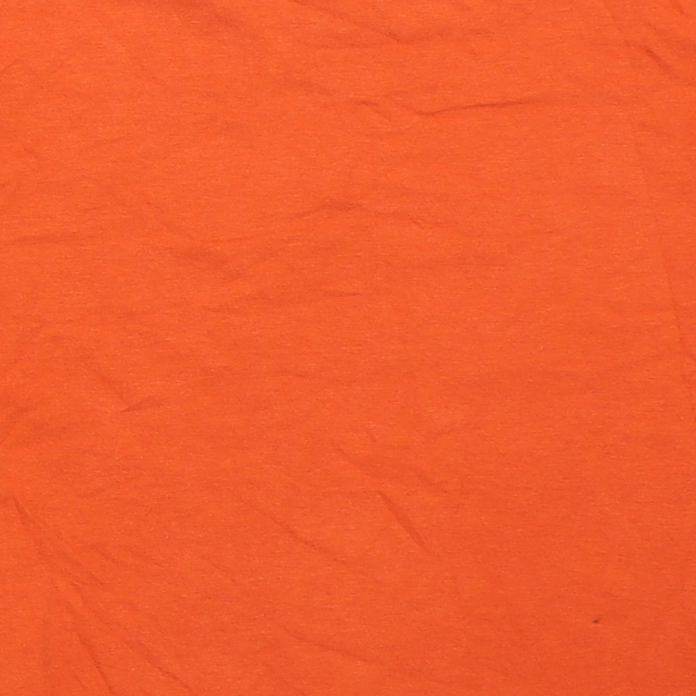 Primark Boys Orange Basic T-Shirt Size 5-6 Years
