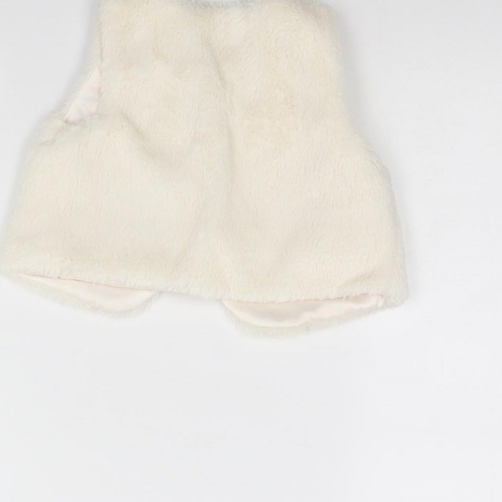 George Girls Ivory Jacket Size 12 Months