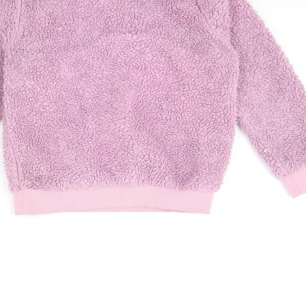 TU Girls Pink Pullover Jumper Size 7 Years