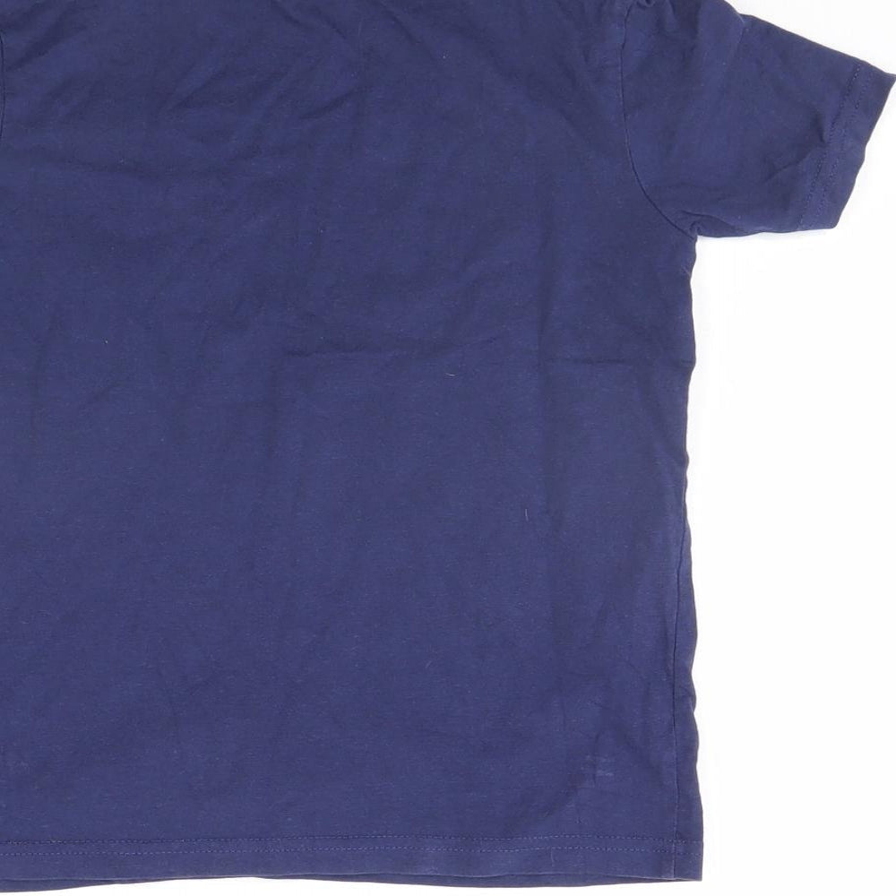 George Boys Blue Basic T-Shirt Size 7 Years