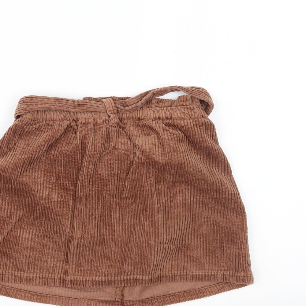 NEXT Girls Brown Maxi Skirt Size 6 Years
