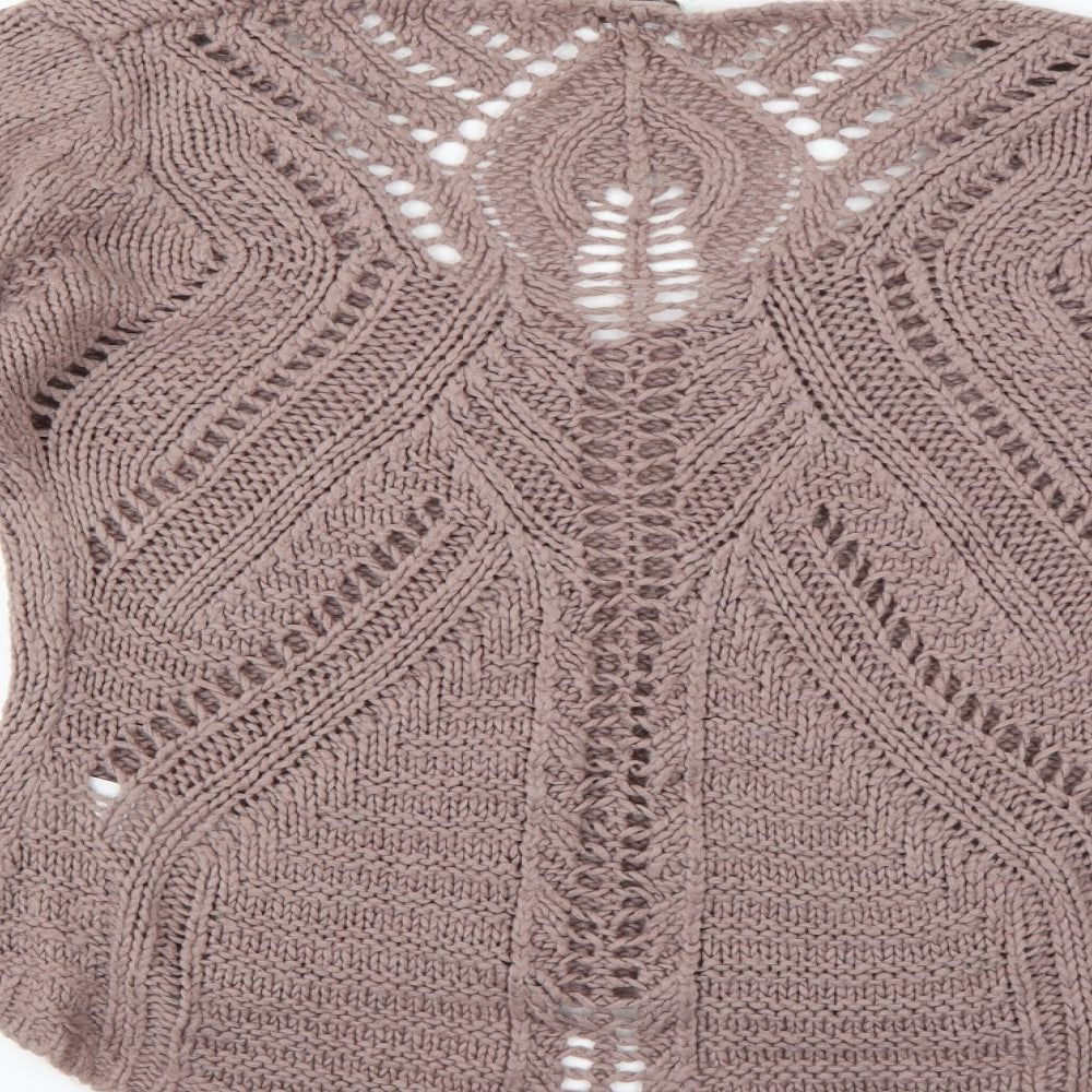 anistan Womens Purple Pullover Jumper Size 12