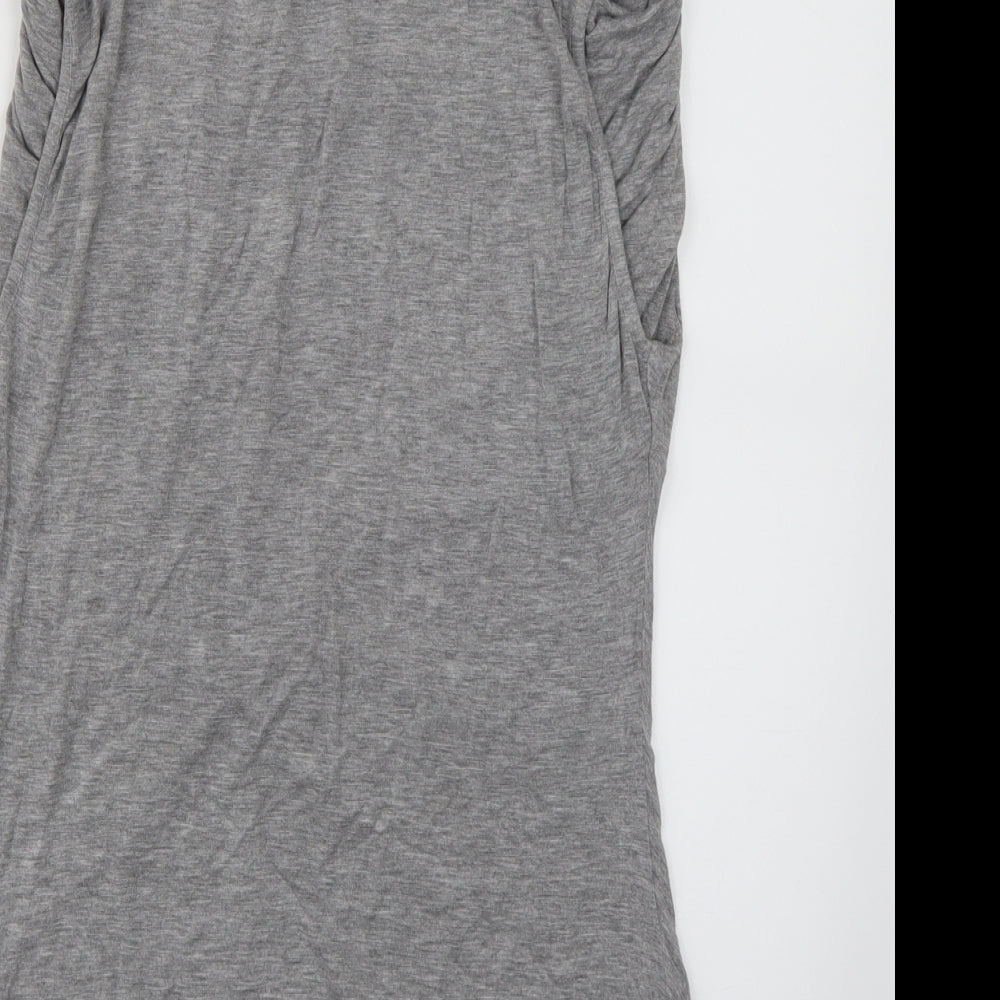 Atmosphere Womens Grey Basic Blouse Size 14