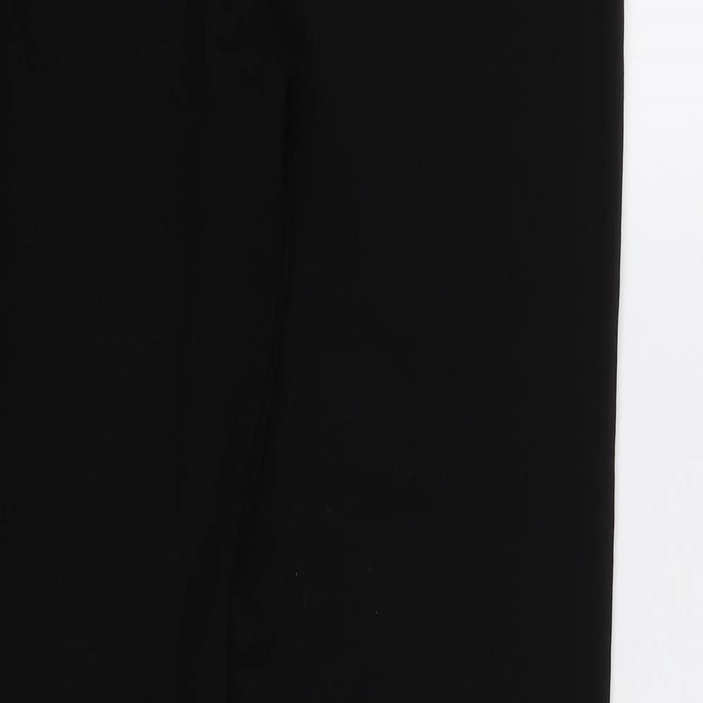 Marks & Spencer Womens Black Dress Pants Trousers Size 12 L32 in