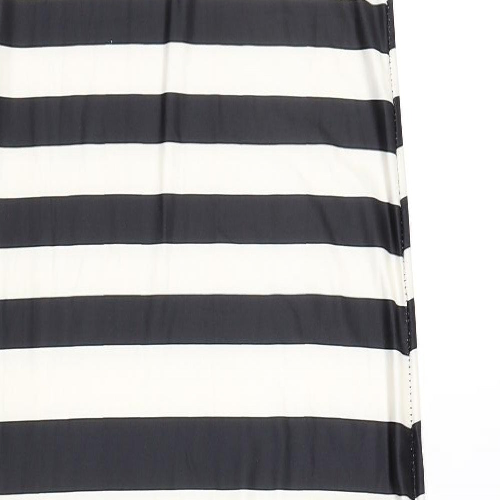 Preworn Womens Multicoloured Striped Pencil Dress