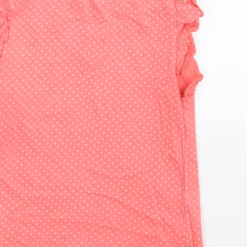 girl2girl Girls Pink Polka Dot Basic T-Shirt Size 2-3 Years