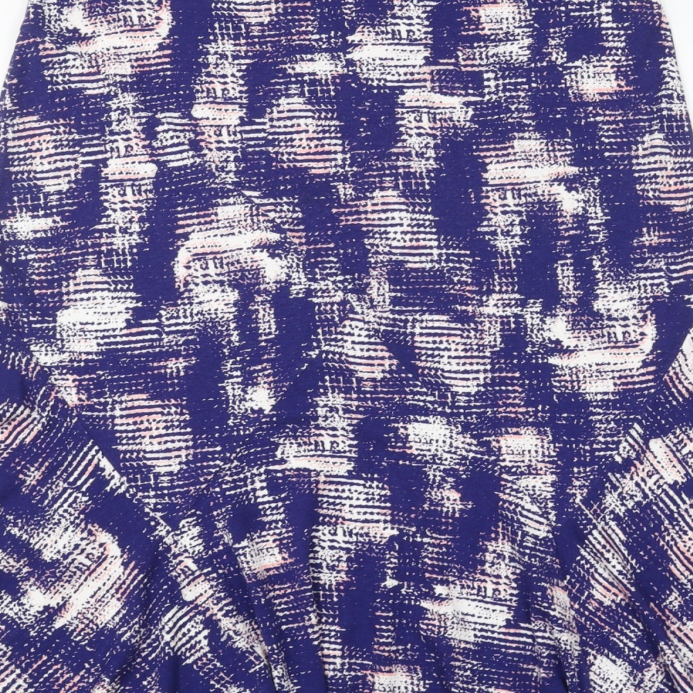 Marks & Spencer Womens Blue Floral Pettiskirt Skirt Size 12