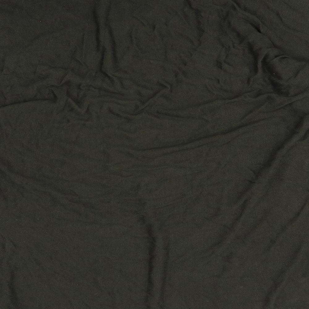 Kenneth Coce Womens Green Basic T-Shirt Size L
